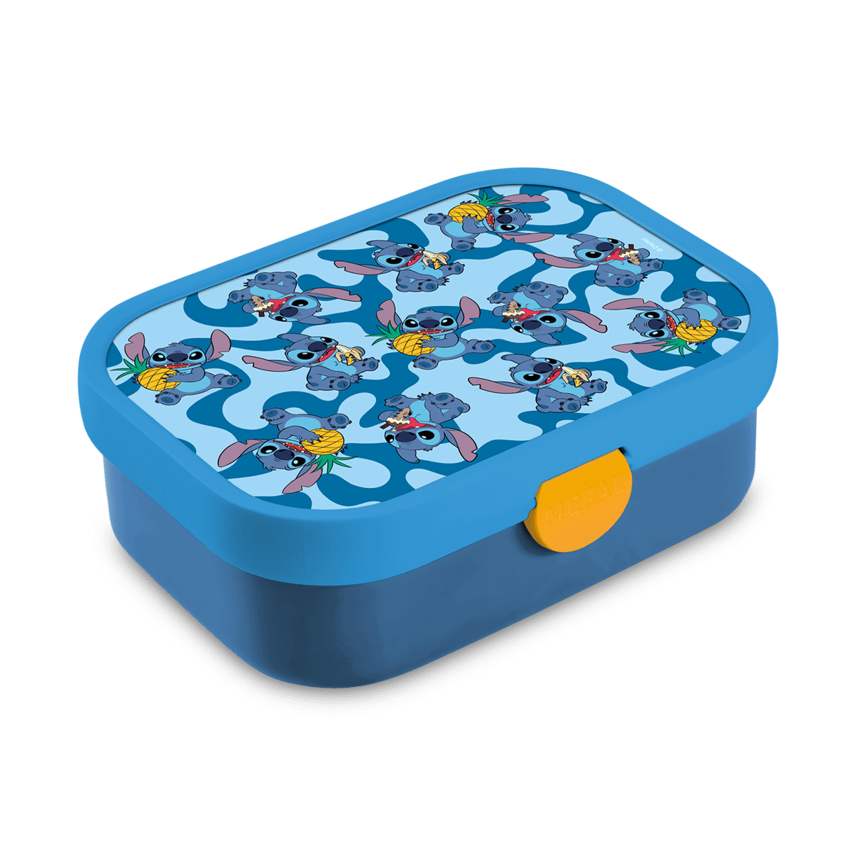Lunchbox STITCH Rechthoek blauw