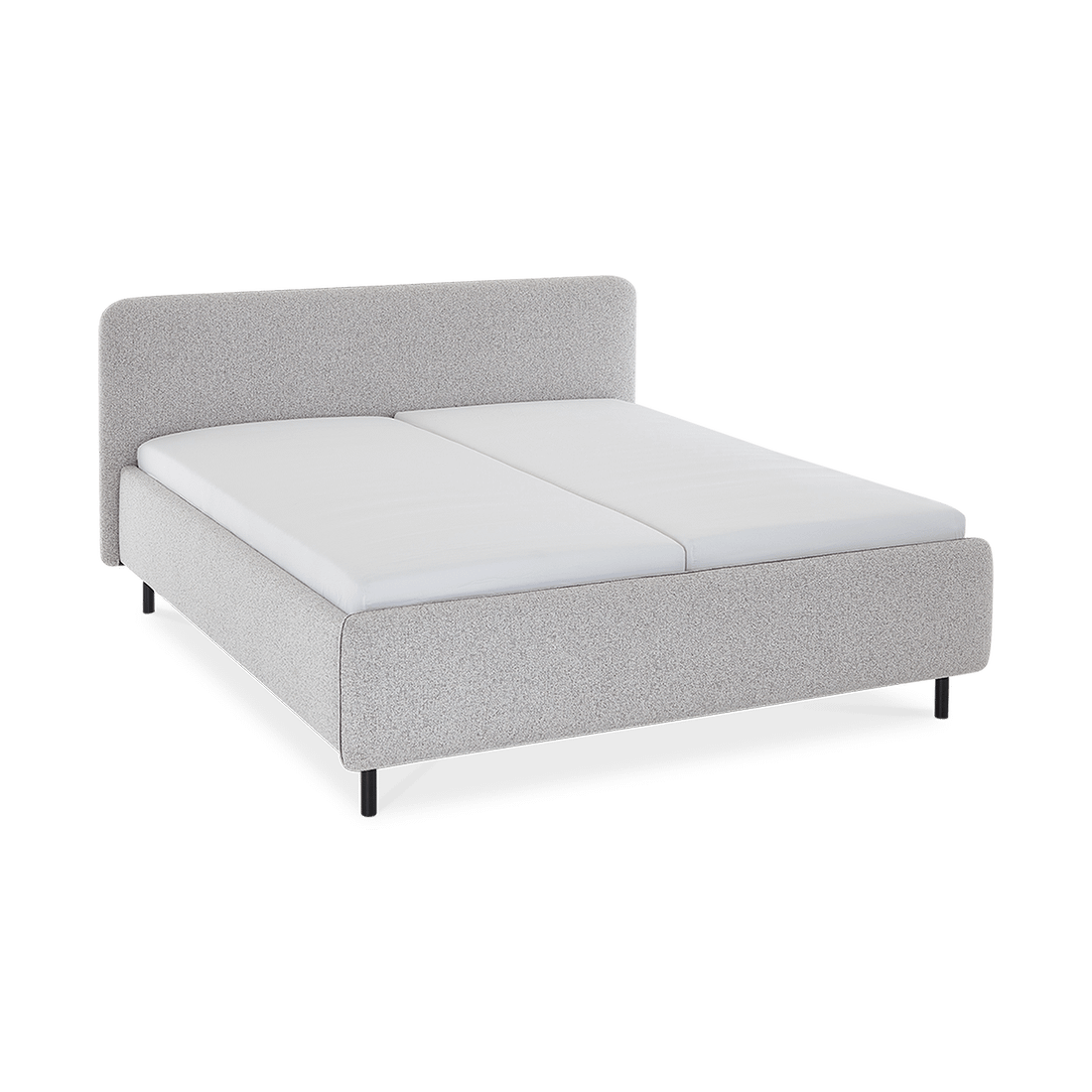 Bedkader ZEGER Lichtgrijs 180x200 Bedkader ZEGER Lichtgrijs 180x200