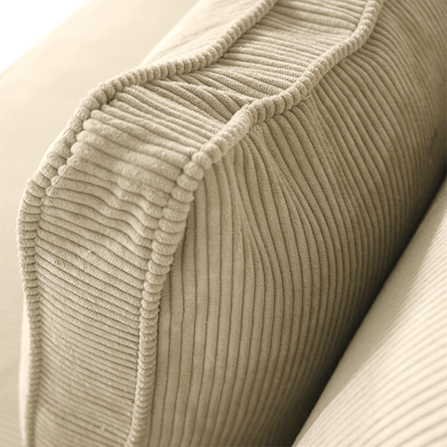 Hoeksalon BEMTHE Longchair Links Beige Hoeksalon BEMTHE Longchair Links Beige