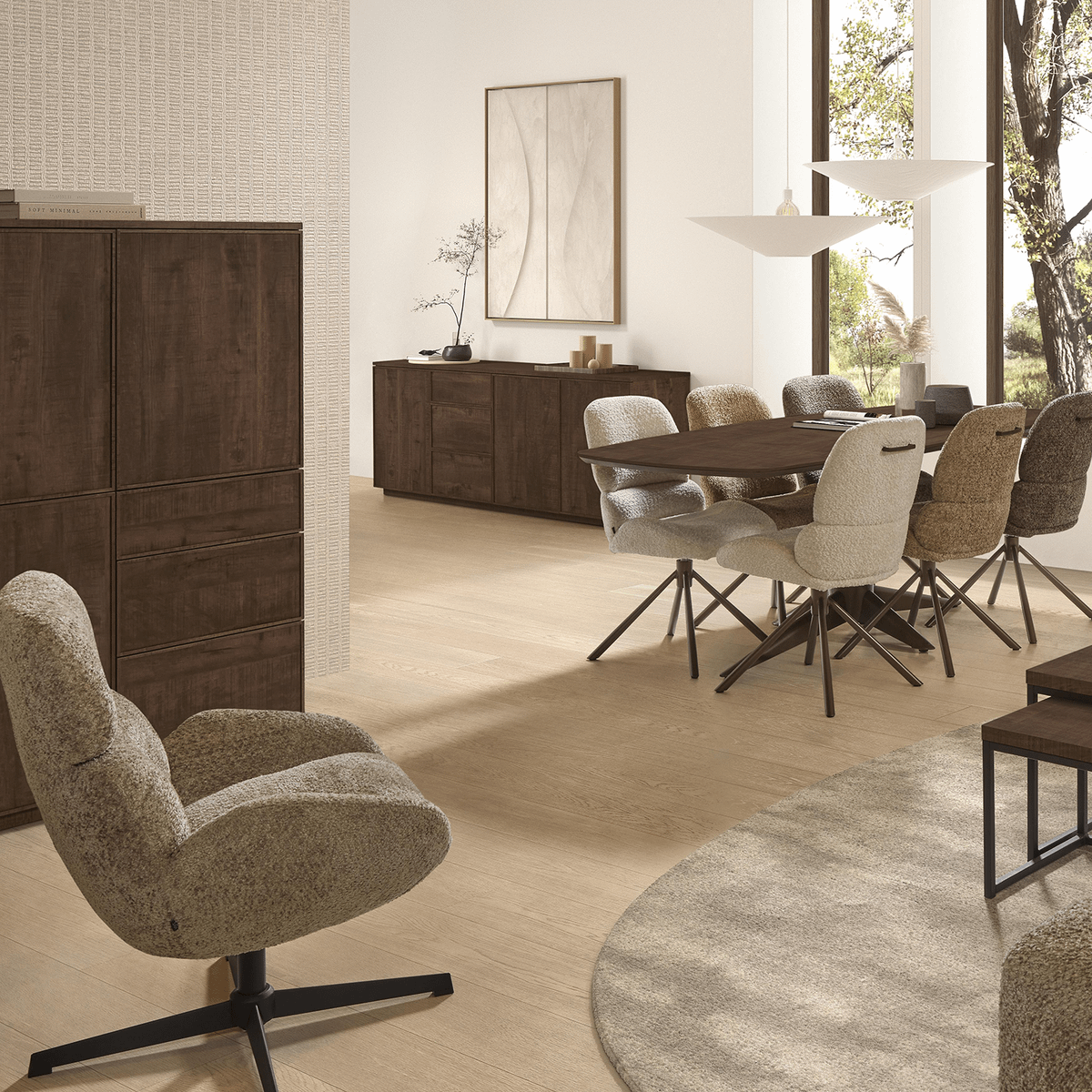 Dressoir ADAMO Dark Mango B220