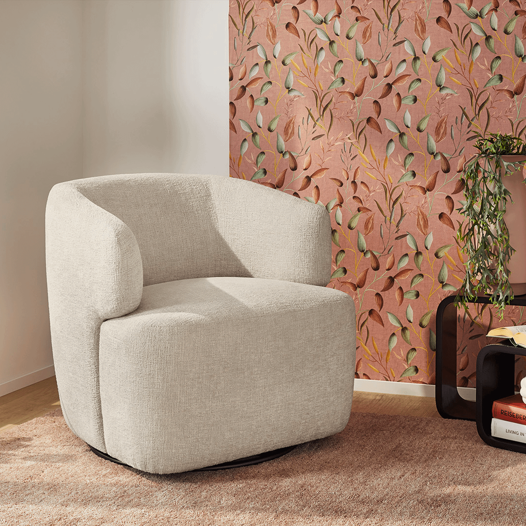 Draaifauteuil RUFUS Beige B74