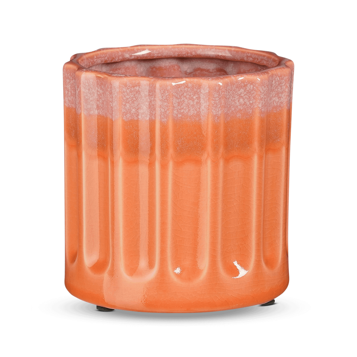 Bloempot HAIVI Keramiek Oranje