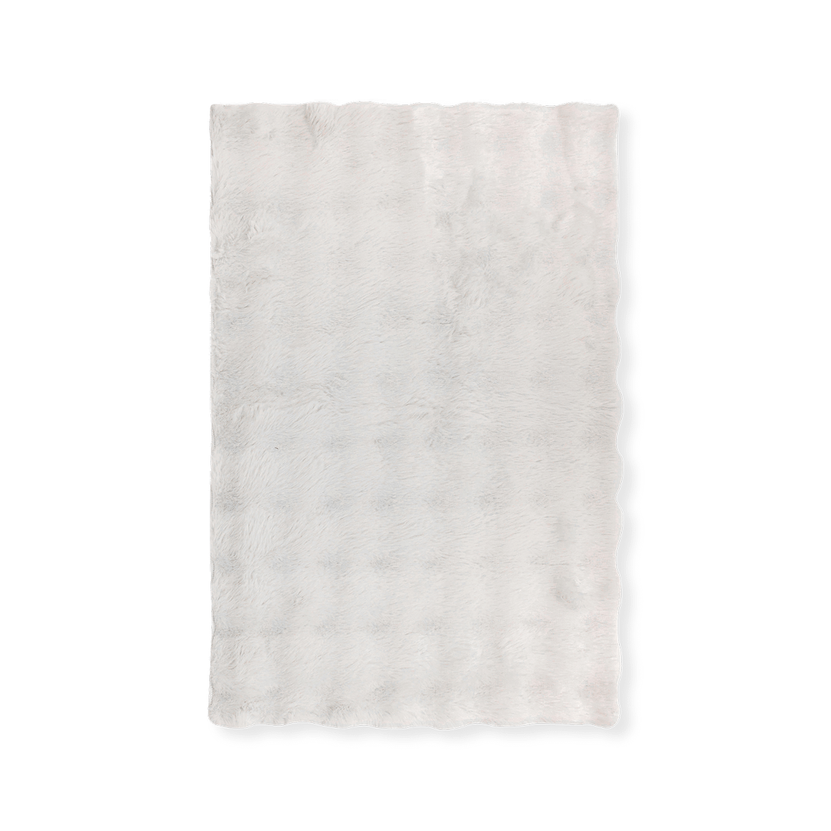 Tapijt ZERFY 60 Poly Wit