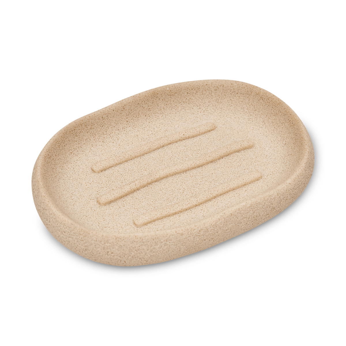 Zeepschaaltje HOLEZO Poly Beige