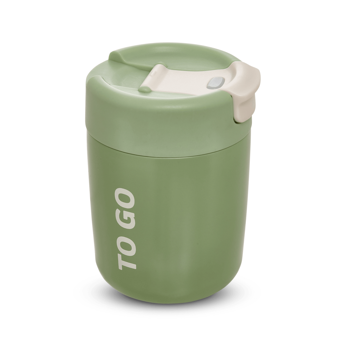 Isoleerbeker TO GO 0.3L RVS Groen