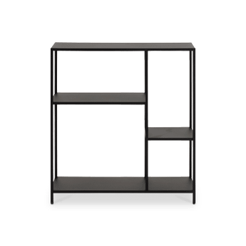 Boekenrek SPARROW Metaal Zwart Boekenrek SPARROW Metaal Zwart
