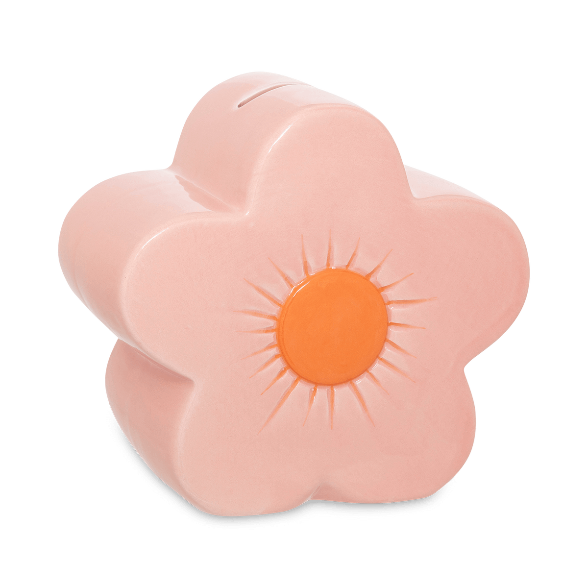 Spaarpot AMELI Bloem Roze