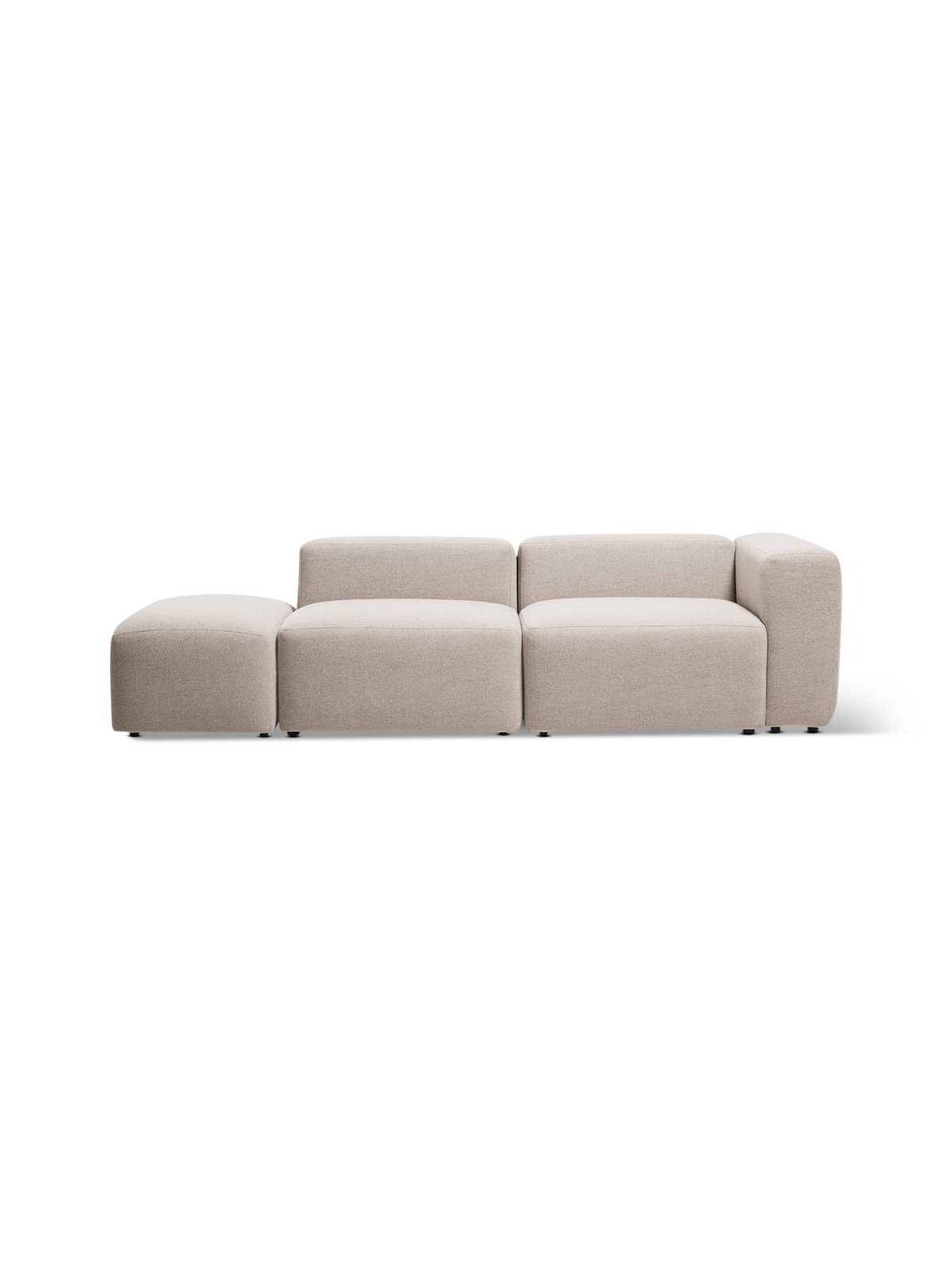 3-zit arm rechts Blok Beige B270
