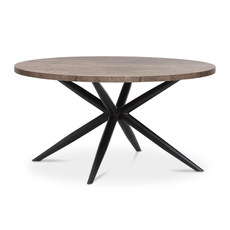 Eettafel FIONA Old Teak Ø150cm Eettafel FIONA Old Teak Ø150cm