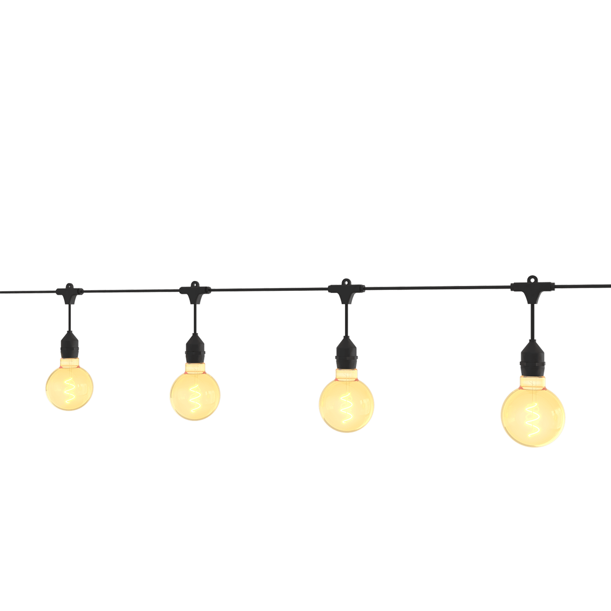 Outdoor Lichtsnoer VISTA 10m/8 XL Lampen