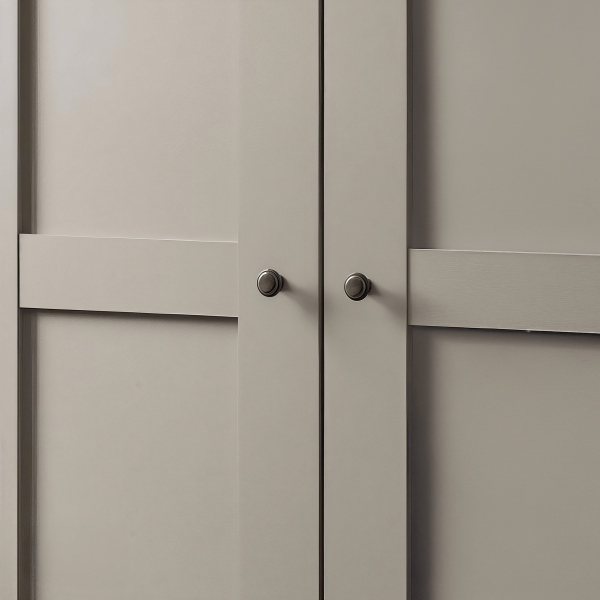 Kleerkast NAVAN Kiezelgrijs B250