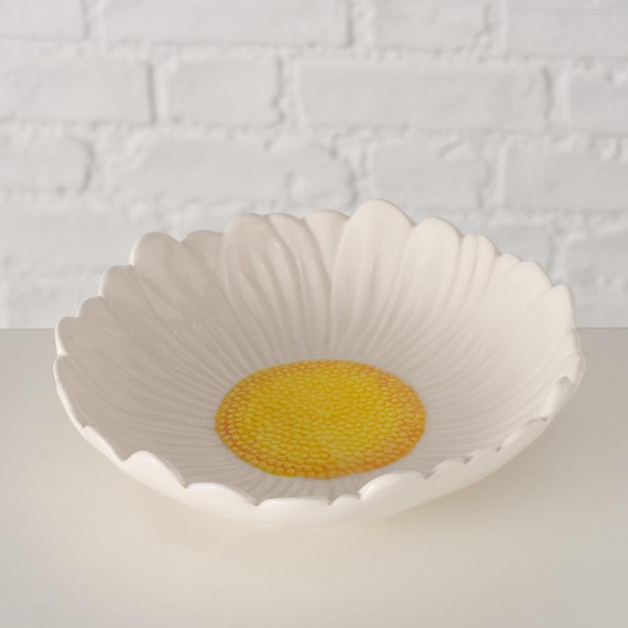 Kommetje DAISY Wit/Geel  Kommetje DAISY Wit/Geel