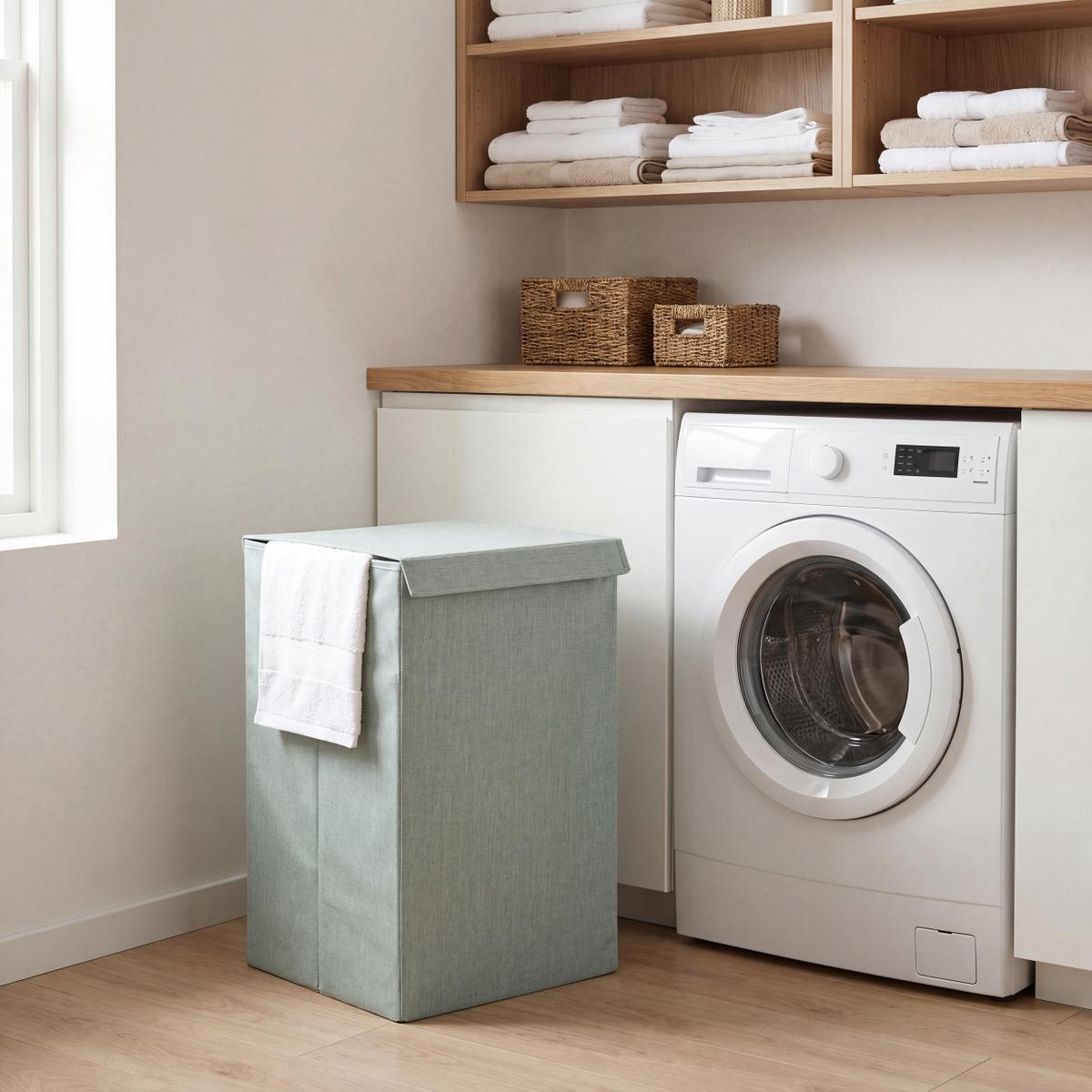 Linnenmand BRYN 74L Plooibaar Mint Groen