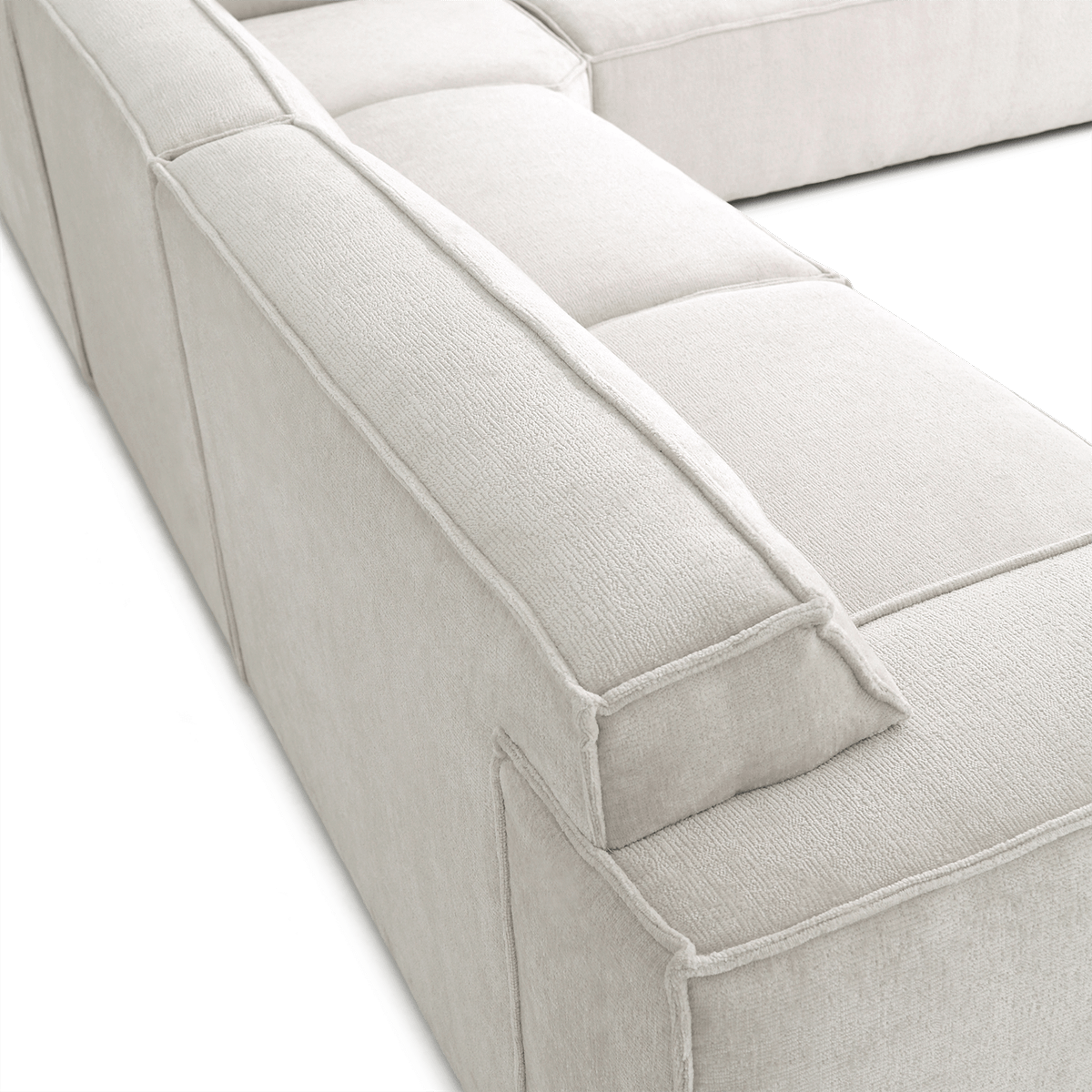 Hoeksalon JOREN Longchair Rechts Harmony Beige