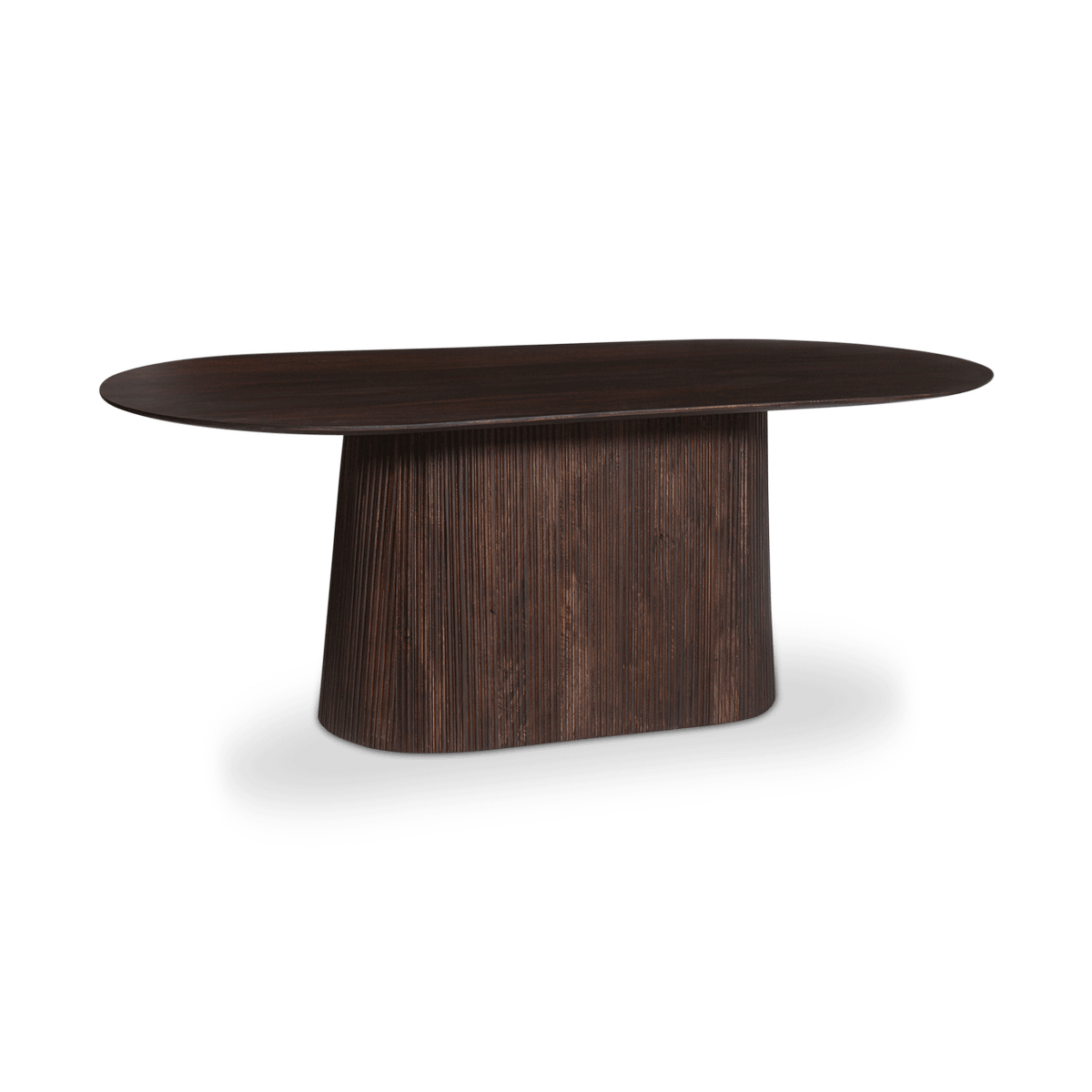 Eettafel DOMINGO 200x100 Donkerbruin