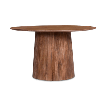 Eettafel DOMINGO Mango Lichtbruin Ø130  Eettafel DOMINGO Mango Lichtbruin Ø130