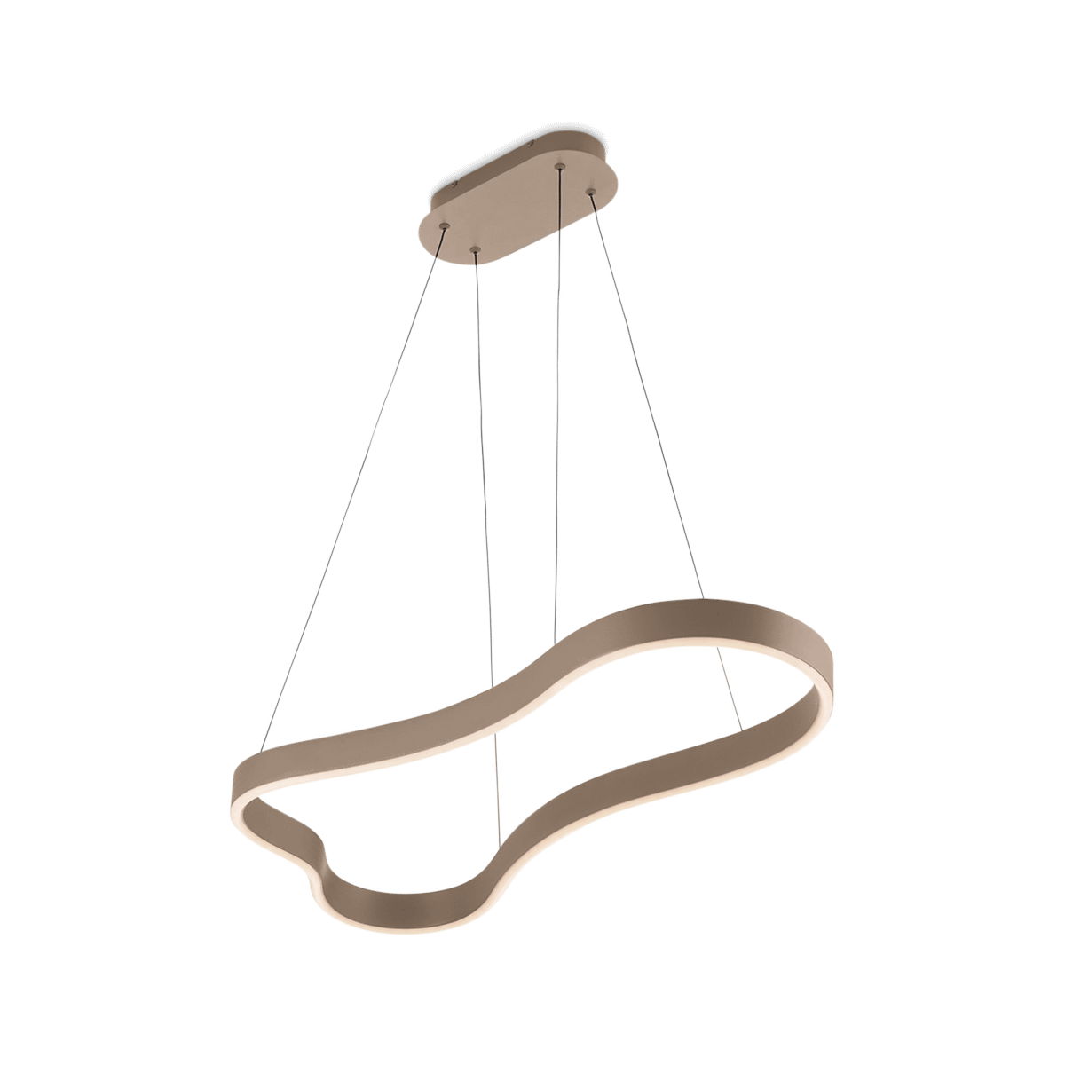 Hanglamp AURUM 1Del. S Warm Beige
