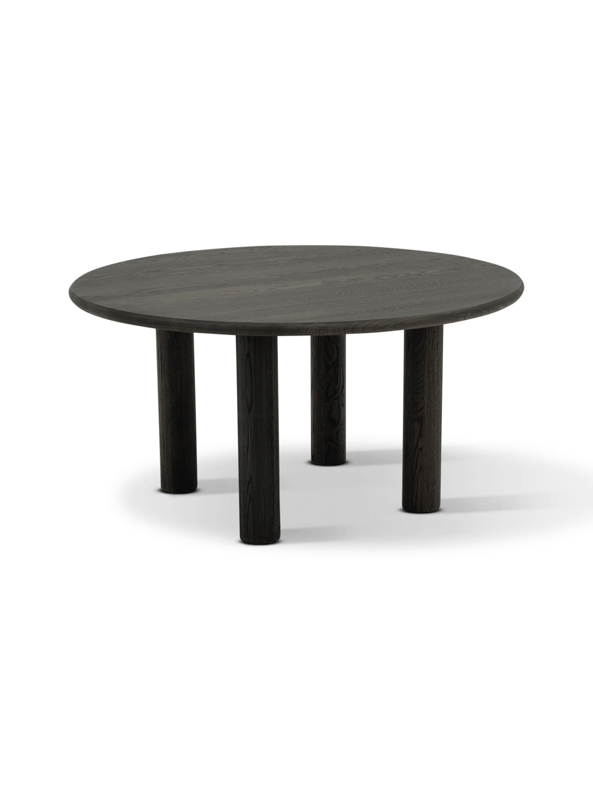 Eettafel Cono 150 cm Smoked Oak met stijlvolle poten