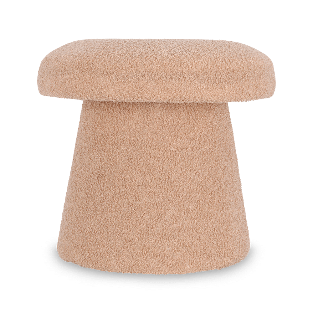 Poef MUSHROOM Teddy Beige