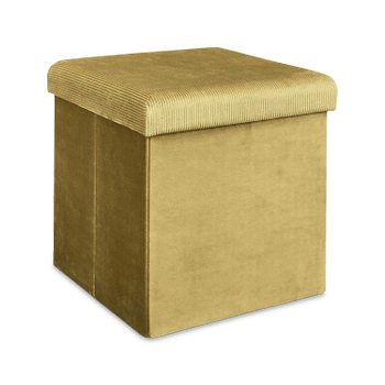 Opbergpouf FLIRAX VK Oker Opbergpouf FLIRAX VK Oker