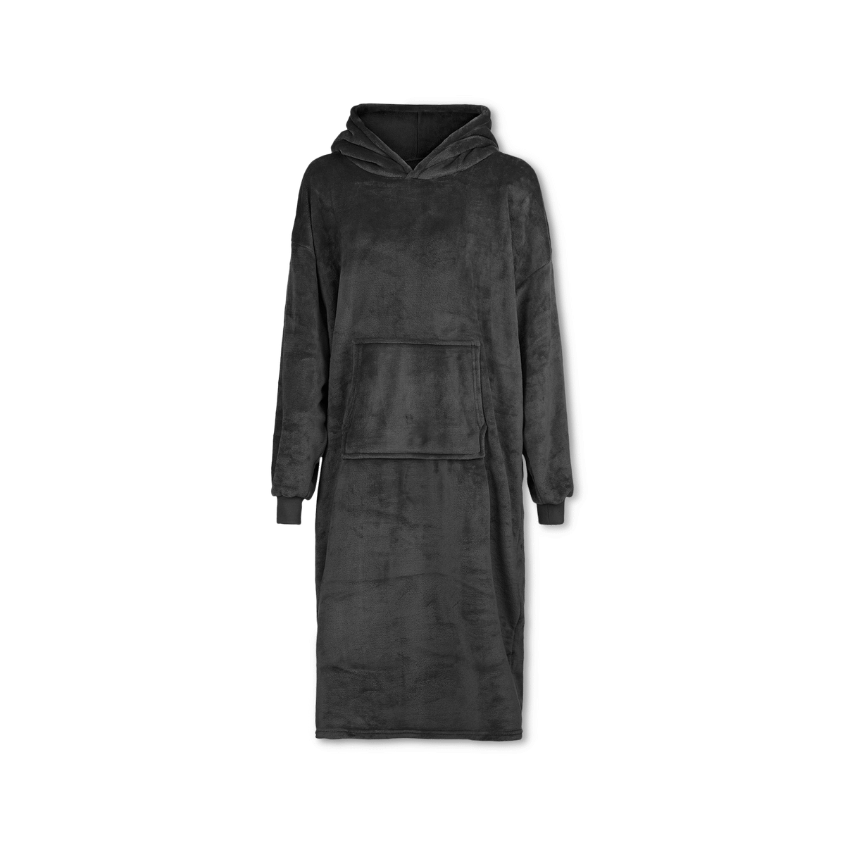 Poncho/Hoodie HOMYS Antraciet