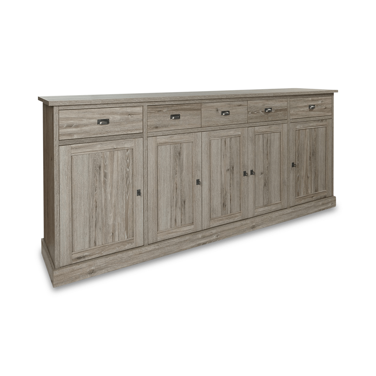 Dressoir COTTON Kristal Eik Licht Bruin B258