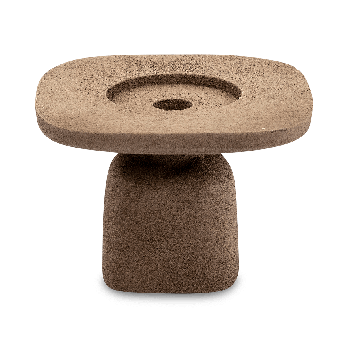 Kandelaar SQUER Alu Bruin S