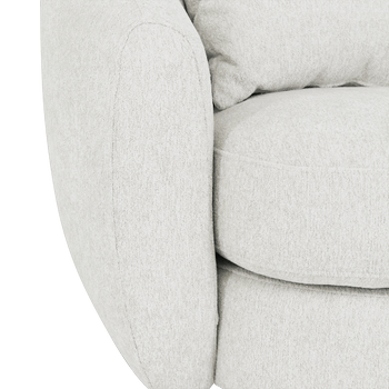Draaifauteuil JEROOM Bibury White B133 Draaifauteuil JEROOM Bibury White B133