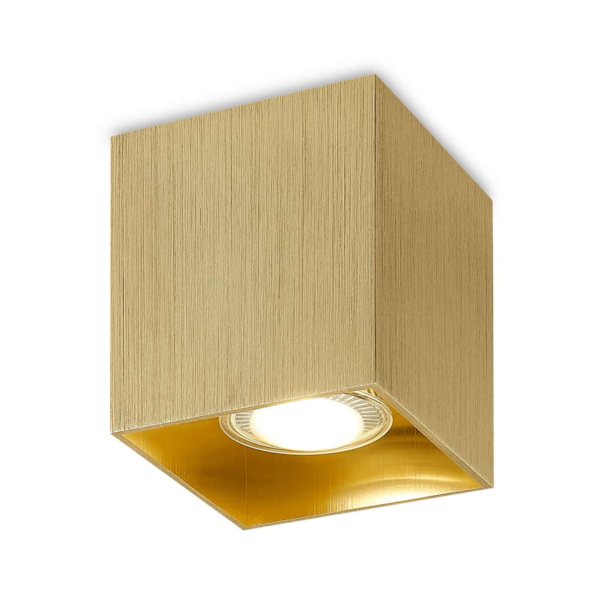 Spot BABAR Vierkant Geborsteld Goud