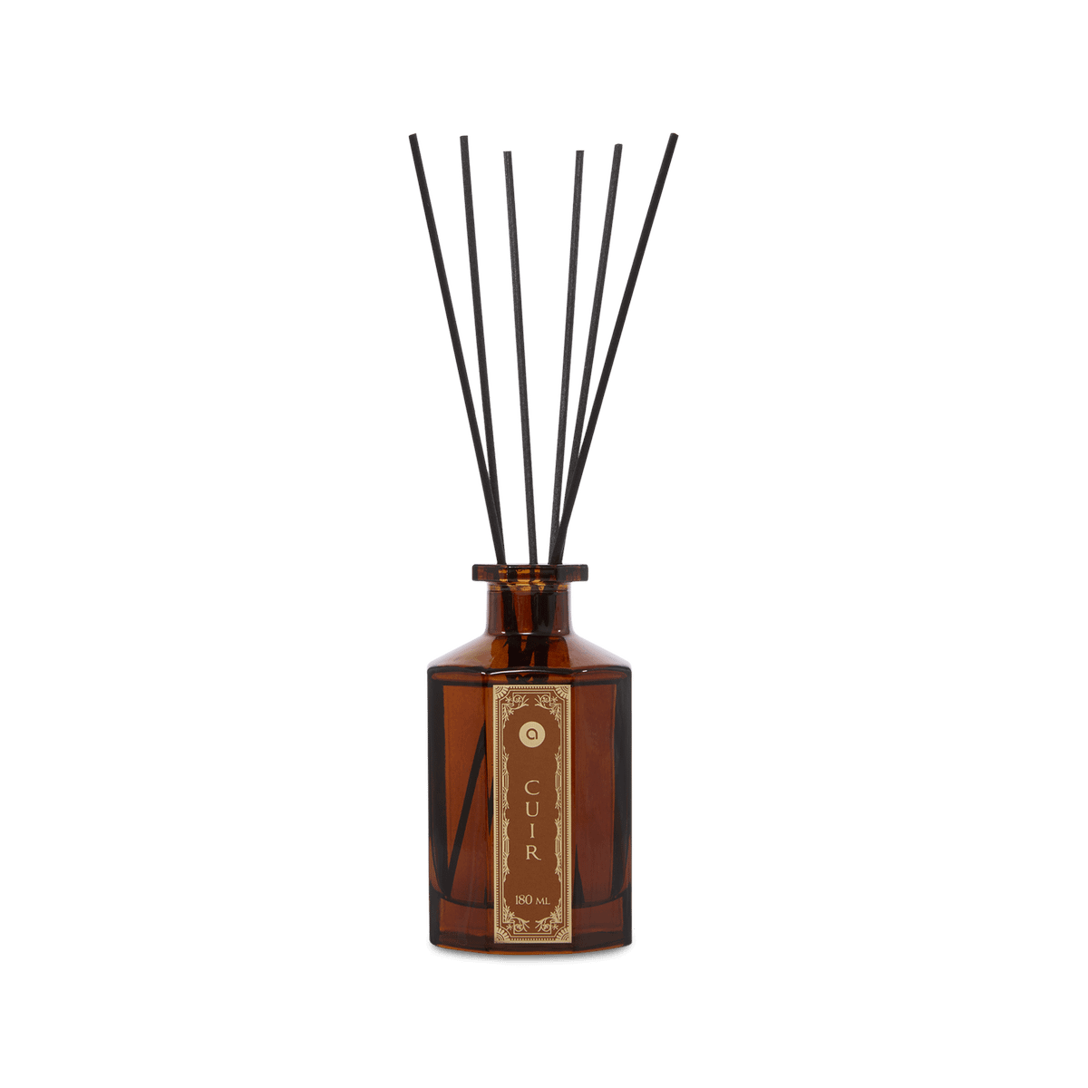 Geurdiffuser LUZIAN 180ml Glas Cuir