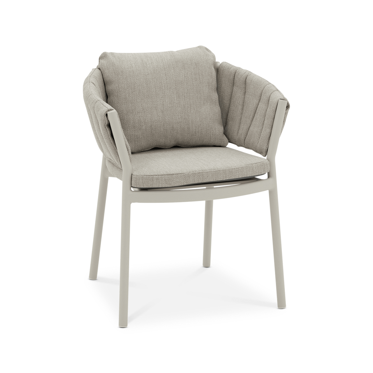 Armstoel ALLEGRA Oyster/Pebble