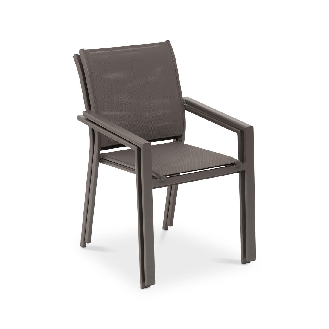 Tuinstoel DURELLA Grijsbruin Tuinstoel DURELLA Grijsbruin