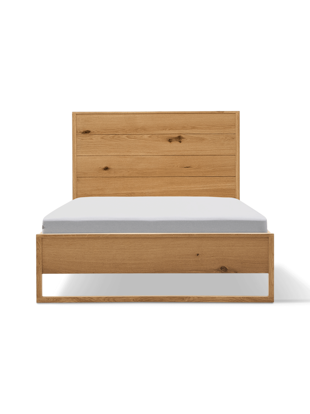 Bed Alguema Eikenfineer Naturel