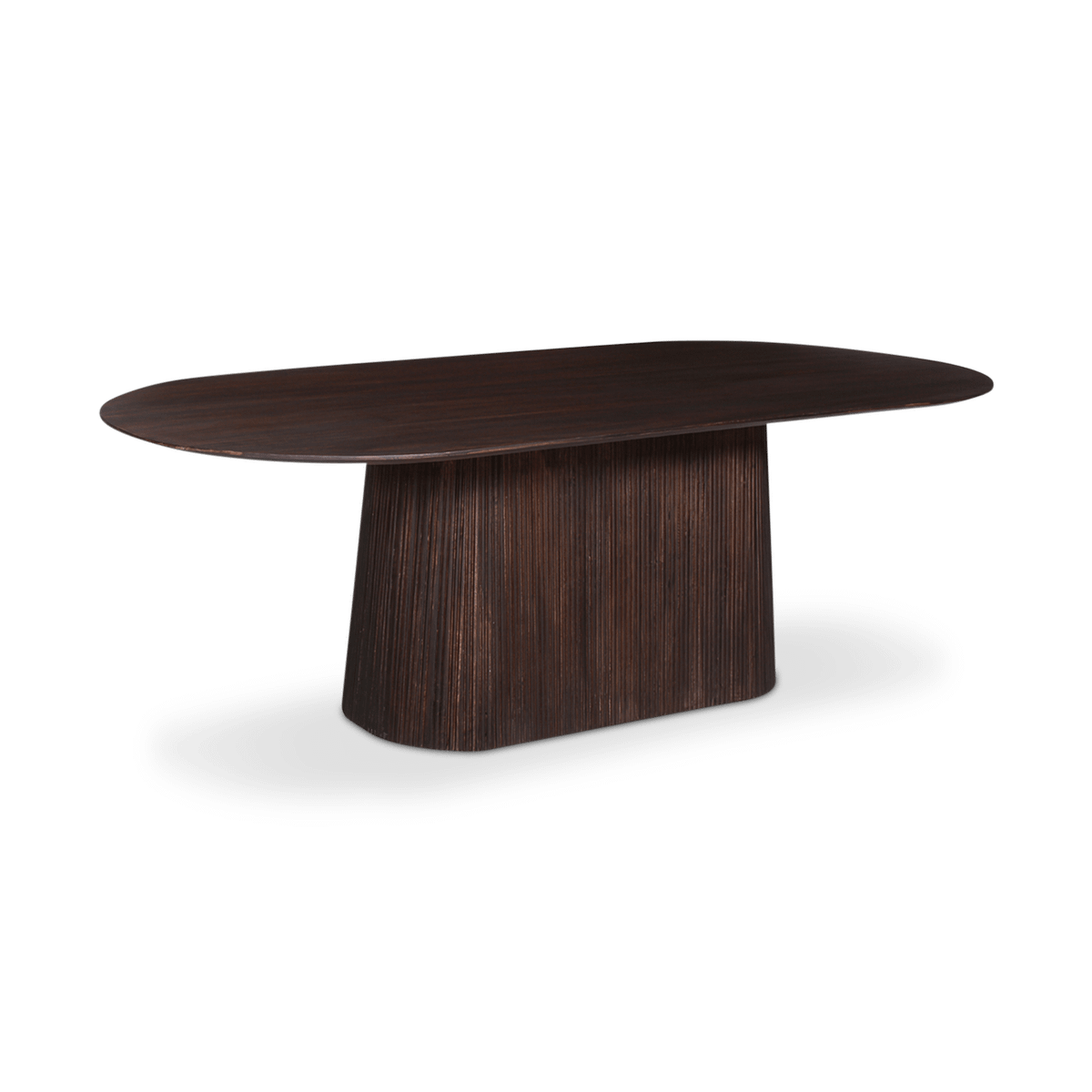 Eettafel DOMINGO Mango Donkerbruin 230x110 