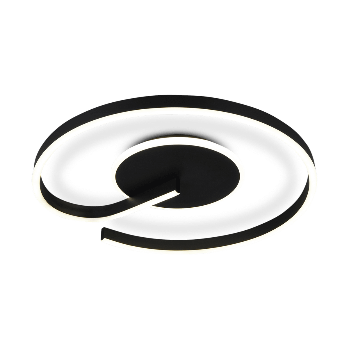 Plafonnier CALLE Metaal Mat Zwart