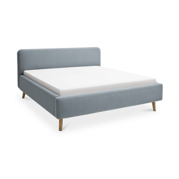 Bedkader MATTI Aspen Ijsblauw 180x200 Bedkader MATTI Aspen Ijsblauw 180x200