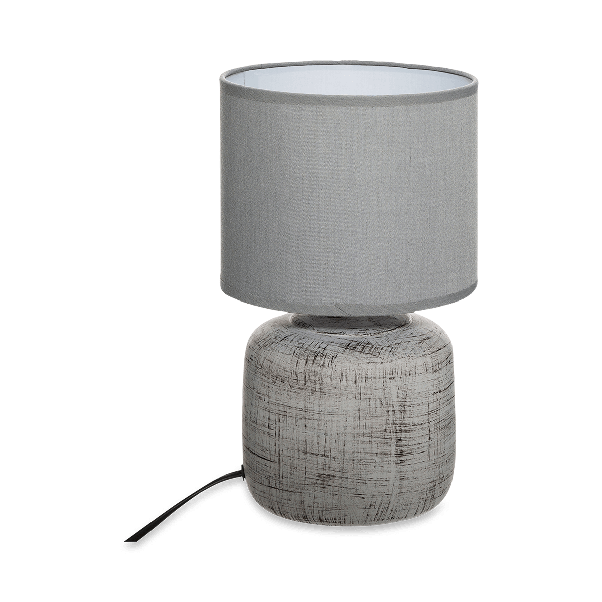 Tafellamp IMRE Ker. Grijs/Kap Grijs