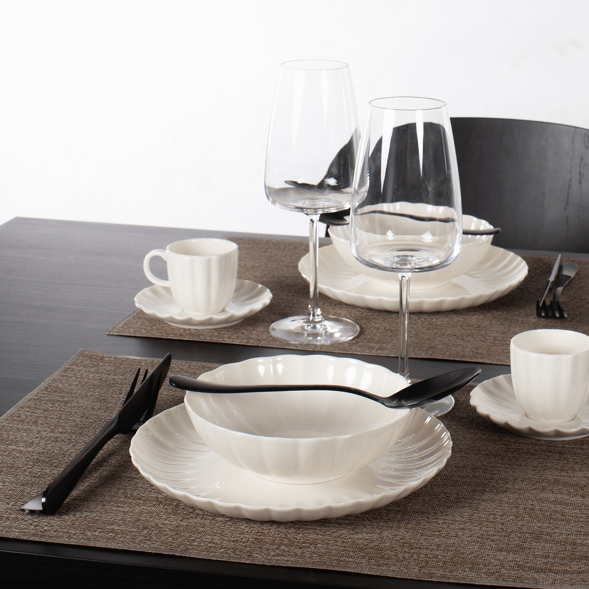 Placemat PUROS Rechthoek Cappuccino