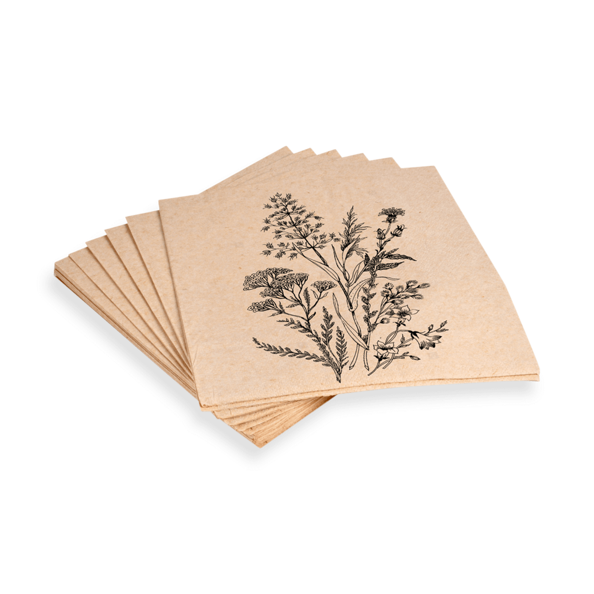 Serviet S/20 FLORE NATURE Naturel