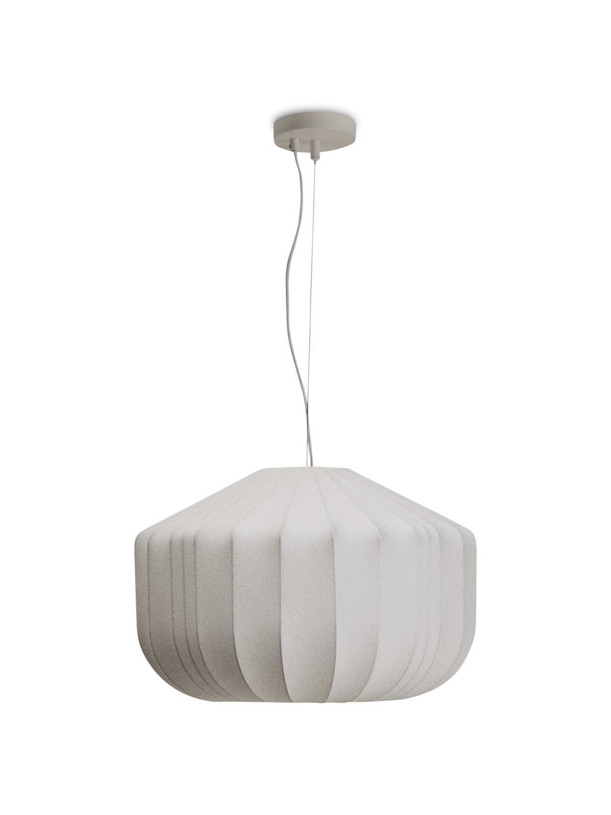 Somar plafondlamp van synthetische vezels en stalen staven ⌀51 cm