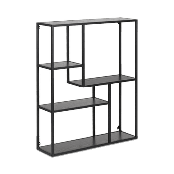 Wandrek BOKSKAP Ash Black Assymetrisch B75 Wandrek BOKSKAP Ash Black Assymetrisch B75