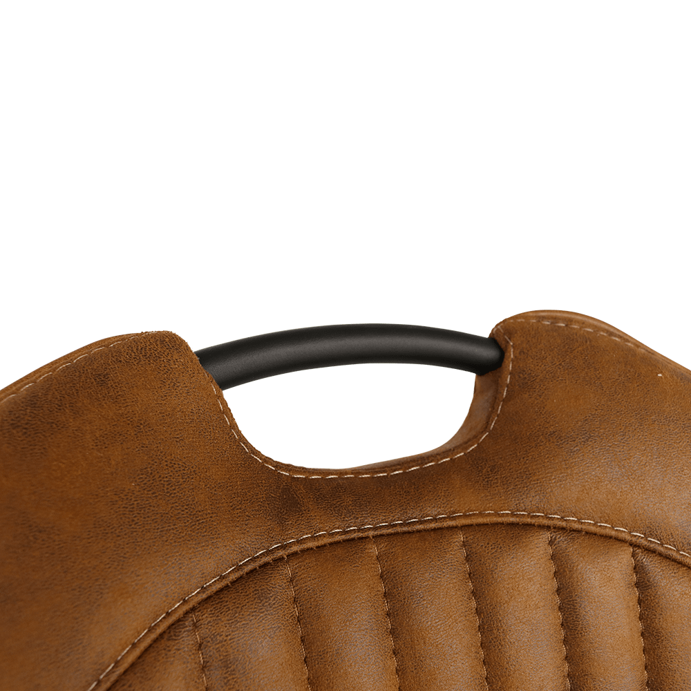 Barstoel TWISTER Softyl Cognac