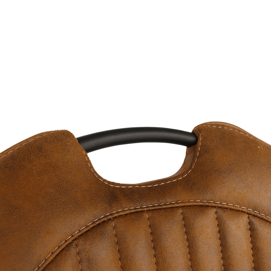 Barstoel TWISTER Softyl Cognac Barstoel TWISTER Softyl Cognac