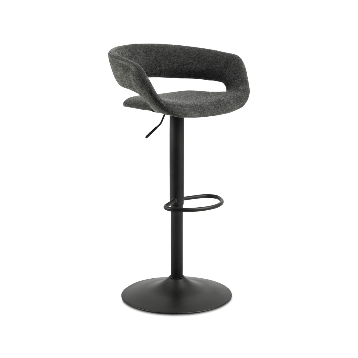 Barstoel JUSTINE Apia Dark Grey B54