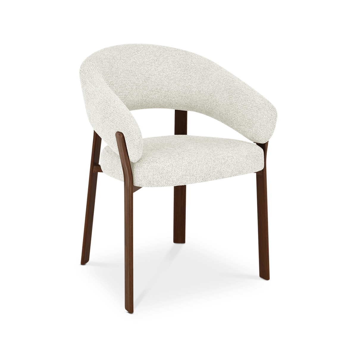 Armstoel ARCO Almond/Walnut