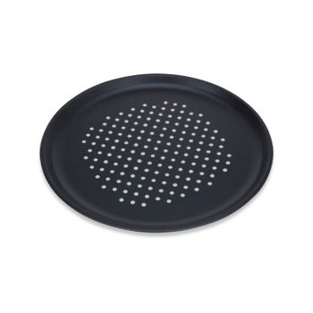 Pizzabakplaat PIZZA Staal Zwart Pizzabakplaat PIZZA Staal Zwart