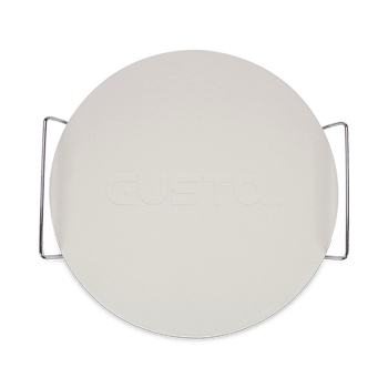 Pizzabaksteen PIZZAL Rond M/Handvat Wit Pizzabaksteen PIZZAL Rond M/Handvat Wit