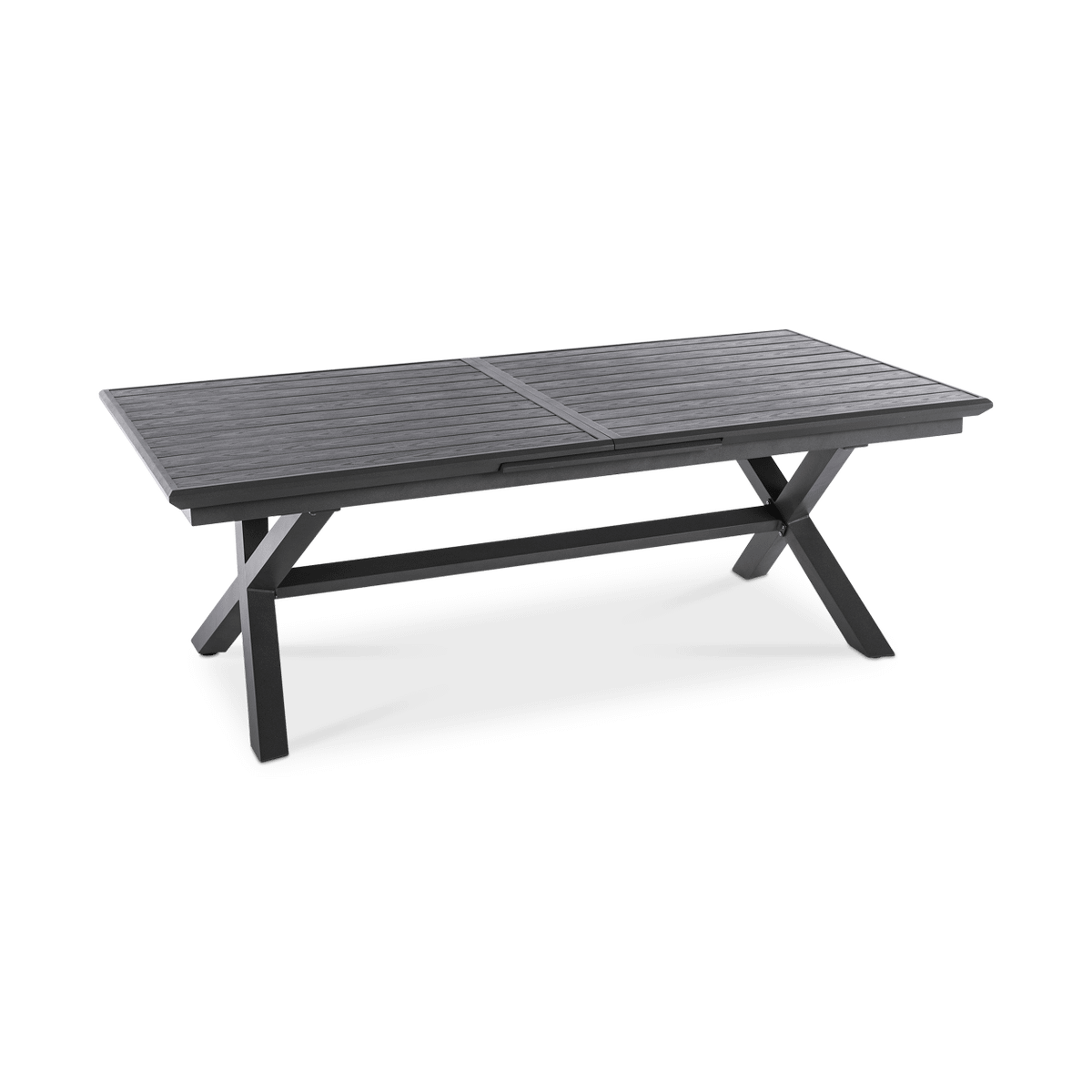 Tuintafel Verlengbaar CORTONA Grafiet 250/330x113
