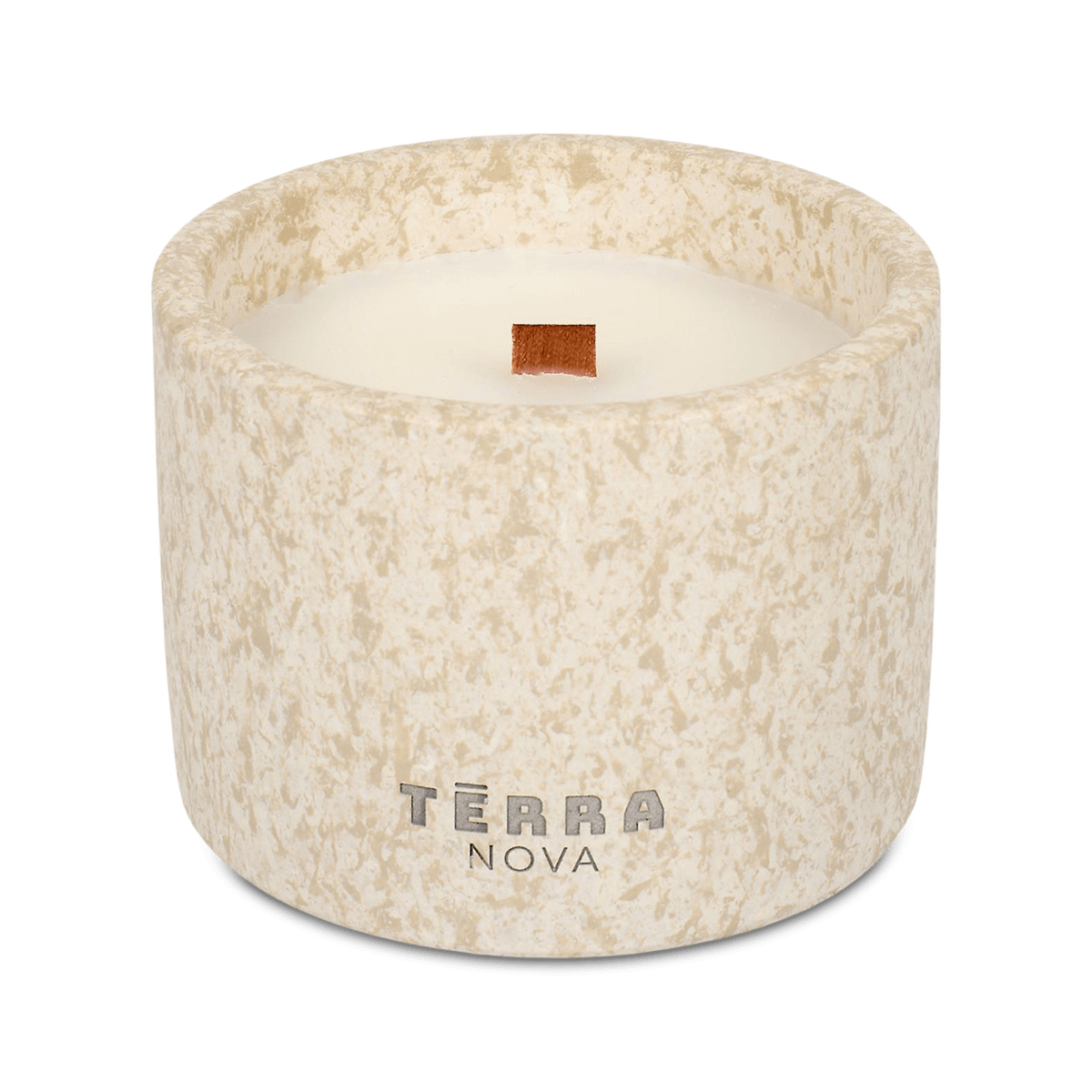 Geurkaars TERRA NOVA L Beige