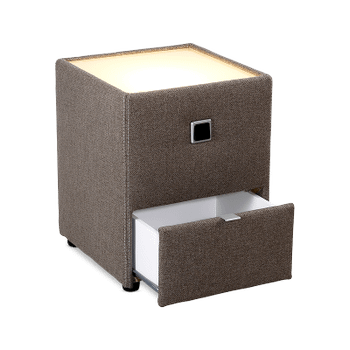 Nachttafel ASTEN Stof 474/08 Bruin Nachttafel ASTEN Stof 474/08 Bruin